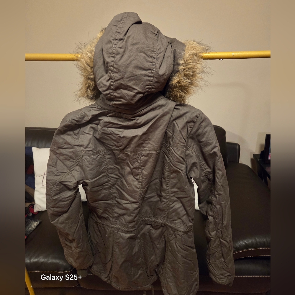 YMI Brown Jacket with Cream Lining - Picture 2 of 4